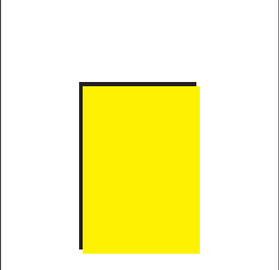 Cartaz liso amarelo para comunicação e preços escritos à mão.
